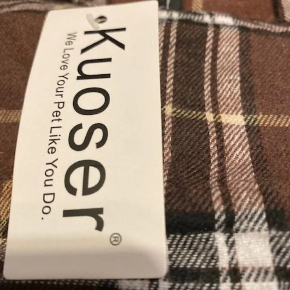 Warm Dog Coat, Reversible Jacket, Waterproof, Winter Coat, Brown British